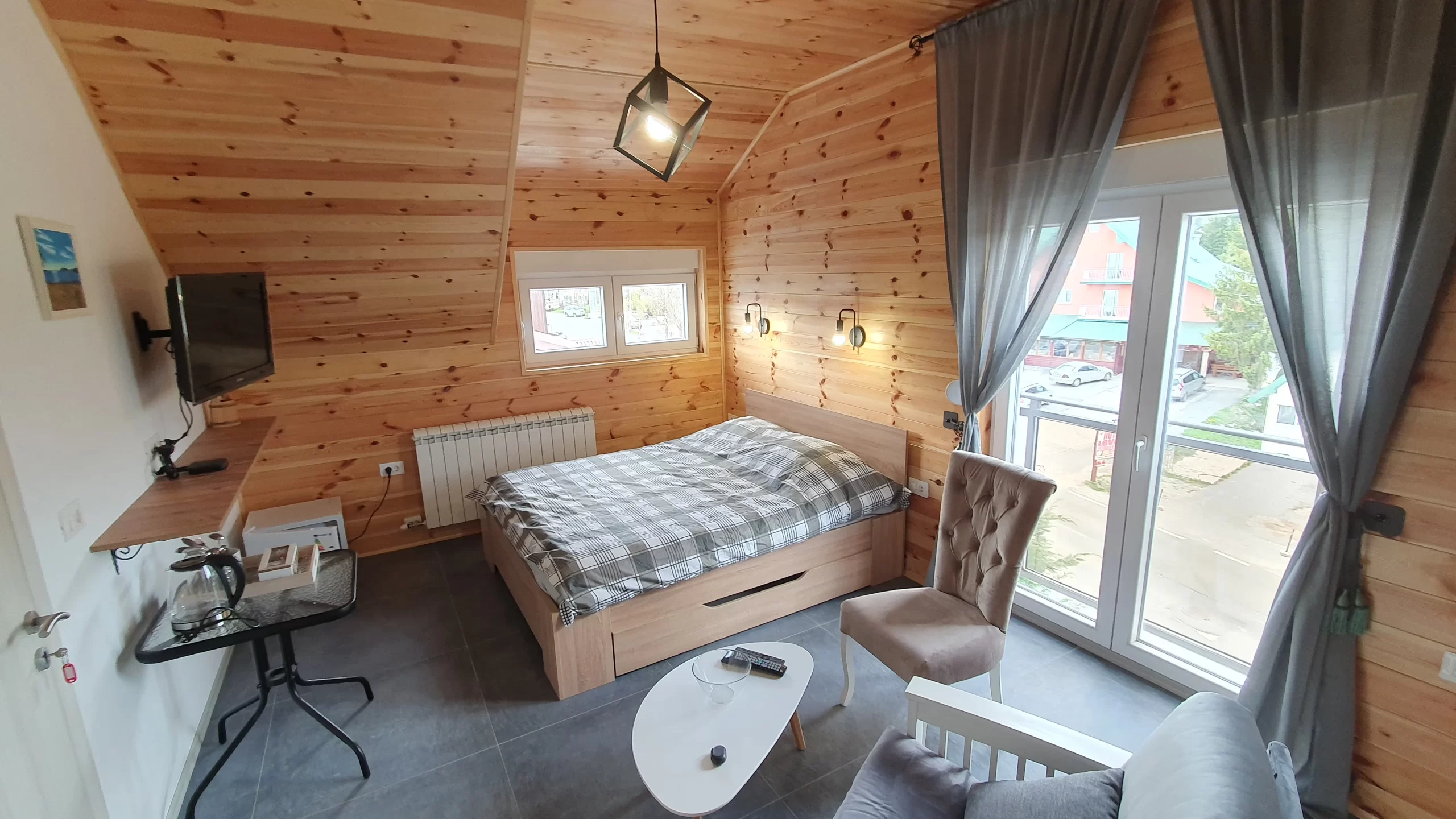 Apartment Zabljak Queen size bed tv vip žabljak montenegro 2 persons